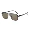Nuevas Gafas de Sol de Nylon para Hombre Marco Cuadrado de Metal Gafas de Sol para Conducir Gafas de Sol de Nylon Resistentes a Impactos para Hombre