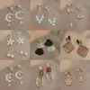Aretes de Perla para Mujeres Sin Perforaciones, Ganchos de Oreja Vintage, Pendientes de Borla, Joyería al por Mayor