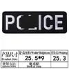 Velcro Transfronterizo Grande Personal de Seguridad Inglés Parche de Tela Bordado Insignia Decorativa Trasera Parche Transfronterizo