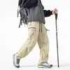 Nuevos Pantalones Casuales Primavera y Verano 2025 Ropa de Montañismo Acampada Senderismo Traje de Carrera para Pareja Pantalones de Seda Helada