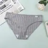 Venta de Liquidación del Fabricante Talla Europea y Americana Algodón Cintura Media Transpirable Alta Elasticidad Cómodos Perforados con Aguja Calzones para Mujer Ropa Interior para Niñas