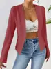 17 Colores en Stock, Comercio Exterior Transfronterizo Nuevo Estilo 2026 Blazer para Mujer, Cárdigan de Manga Larga Estilo Europeo y Americano Ajustado para Mujer