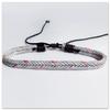 C200 pulsera de cuerda ajustable de cacao tejida a mano estilo nuevo estudiante cuerda tejida a mano