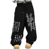 Calça longa casual de verão da Amazon para homens, tendência hip-hop, estilo high street, corte solto, nicho, perna reta, versátil, atacado