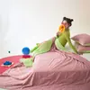 Nuevo Edredón de Verano Antibacteriano con Sensación Fresca, Tejido de Sandía, Helado, Soja, Núcleo de Edredón para el Hogar 150*200cm