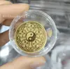 Adesivo de Telefone de Ouro Puro 999 para Riqueza Instantânea, com Adesivo Traseiro, Adesivo de Ouro 2mg, Presente Promocional para Lojas de Ouro em Transmissão ao Vivo