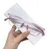 Gafas para Miopía Adolescente Mga8013 Ultraligeras Marco Metálico para Niños Estudiante Montura Completa Amigable con la Piel Dibujos Animados Moda Flexible