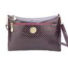 Qianzi Fox saco de barraca novo brilhante ombro mensageiro saco de meia-idade e idosos mães saco de compras grande capacidade saco moeda bolsa