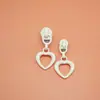 Deslizador de Cierre de Nylon en Stock con Lindo Diseño de Corazón Hueco