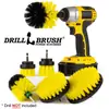Kit de Limpieza para Herramientas Eléctricas de 6 Piezas Cepillo Mango Largo Desincrustante Lavado Piso Baño Duro Cepillo Automático