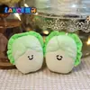 Em Estoque 4 polegadas [Série Frutas e Legumes] 10cm Boneco de Pelúcia Máquina de Bonecas Celebridade da Internet Original Criativo