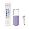 Instrumento Hidratante en Spray Humidificador Facial Mini Portátil Recargable de Mano Pulverizador de Agua Desinfectante Instrumento de Belleza Vaporizador Facial