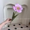 Tulipán Abierto Único Tulipán Abierto Boda Auditorio de Bodas Embellecido con Arreglos Florales Ingeniería Exterior Flores Artificiales Flores Decorativas
