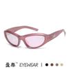 Lentes de sol Stars Y2K cyberpunk futurista 2023 nuevos lentes de sol chicas guapas lentes de sol gm pentagrama