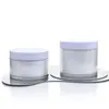 Crema Mascarilla Rejuvenecedora Crema de Barro Botella 30/50/100g Botella de Crema con Revestimiento de Doble Capa Cosméticos para Mascotas Botella de Crema para Ojos