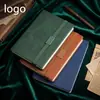 Cuaderno Altamente Atractivo con Correa y Hebilla Metálica, Páginas Interiores Engrosadas Personalizadas, Cuaderno de Oficina para Negocios, Diario de Estudiante