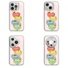 Estado Mental de Esponja es Adecuado para Apple 17Promax Funda de iPhone de Dibujos Animados para Mujer 16 Estilo Nuevo 15 Funda de Hidrogel