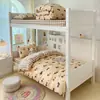 2026 Nuevo Modelo Cama de Estudiante Algodón Puro Estampada Litera para Dormitorio de Estudiantes Juego de Tres o Cuatro Piezas