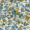 Tecido de Algodão Floral Estilo Étnico Retrô Escuro 40 Fios Liso para Camisa de Vestido Roupa