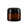 En Stock 30g 50g Tarro de Crema con Forma de Pan, Tarro para Contorno de Ojos, Tarro para Mascarilla, Tarro de Vidrio de Boca Ancha al por Mayor, Sensación de Alta Gama