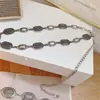 Acessórios de Corrente de Cintura Retrô Corrente de Metal Cinto de Corrente Feminino Novo Verão Versátil com Saias Calças Cinto Fino de Couro Tendência Atacado