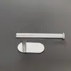 Juego de portarrollos de papel de acero inoxidable 304 sin perforaciones, toallero de pared, gancho para portarrollos de papel higiénico, tres piezas, transfronterizo