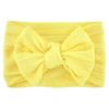 Acessório de cabelo infantil para venda quente transfronteiriça, faixa de cabeça com laço de jacquard de nylon, faixa de cabeça larga para bebê, faixa de cabelo para cuidados com o bebê