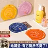 Drenaje de piso de baño Panda 2 en 1 cubierta antiolor almohadilla de silicona tapón antiolor para alcantarilla pegatina para drenaje de piso de baño