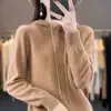 Moletom com Capuz de Tricô Casual Solto Feminino Primavera Outono Inverno Preguiçoso Solto Estudante Manga Longa Suéter Base Andier