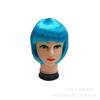 Peruca europeia e americana Amazon transfronteiriça cabeça bobo feminina peruca multicolor com franja arrumada cabelo curto peruca cobertura total da cabeça atacado