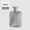 Bolsa de agua caliente de imitación de piel de conejo calentador de manos para inyección de agua calentador de manos invierno calor duradero gran capacidad PVC conveniente bolsa de agua caliente