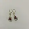 Pendientes Geométricos de Piedra Ojo de Gato de Lujo Ligero de Alto Sentido 2023 Nuevo Estilo Pendientes de Gota de Agua Atmosféricos Pendientes de Clip para Oreja