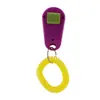 Anillo Entrenador Clicker para Mascotas Dispositivo Interactivo de Sonido para Entrenar Perros y Gatos, Modelo de Anillo de Entrenamiento Universal para la Punta del Dedo
