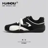 Estilo Retrô Global Color-Blocking Preto e Branco Tênis de Treinamento Alemão Estilo Corrida Masculino Primavera 2026 Novos Tênis Esportivos Tênis Casuais