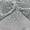Decorações para Nail Art de Cristais de Açúcar Zircônia Pedras Retangulares com Ângulo Reto Pedras com Fundo Pontiagudo Quadradas Diamante Grande Cubo de Gelo Pedras para Nail Art