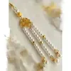 Traje Antigo Noiva Leque de Mão Pingente Artesanal DIY Materiais para Joias Grampo de Cabelo Franja Moldura Retrô Pingente para Decoração de Sapato de Casamento
