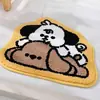 Alfombra Decorativa en Forma de Corazón de Fábrica Fuente 1688 Felpudo para Piso de Sala de Estar Manta para Sofá Mesa de Café Felpudo para Vestidor Tocador
