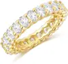 Anillo de Venta Caliente Transfronterizo Estilo Europeo y Americano Anillo de Mujer de Zirconia de Lujo Lleno de Diamantes Anillo de Diamante Anillo de Compromiso Joyería de Banquete