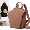 Mochila Transfronteiriça Nova de Verão 2026, Mochila Casual de Cor Sólida, Mochila Escolar de Estudante do Ensino Médio de Nicho Estilo Coreano