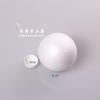 Bola de espuma hueca sólida del tamaño de un dragón de polietileno blanco, material para bricolaje, accesorios para ventanas de boda, bola de estrella