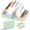 Bolsa de Armazenamento de Silicone Portátil Popular para Viagem Transfronteiriça Bolsa de Armazenamento de Silicone de Grau Alimentício