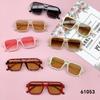 Nuevas Gafas de Sol Rectangulares de Burbuja Y2K para Niños con Combinación de Colores Macaron, Divertido Protector Solar para Bebés para Exteriores