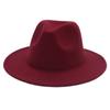 Sombrero de Jazz Étnico de Tíbet con Ala Grande de Fieltro Multicolor Nuevo Estilo Europeo y Americano para Otoño e Invierno Transfronterizo