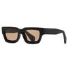 Nuevas Gafas de Sol de Moda Transfronteriza de Montura Pequeña, Gafas de Montura Cuadrada Personalizadas Europeas y Americanas, Gafas Versátiles de Montura Gruesa Estilo Ins