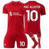 Uniforme de Entrenamiento de Fútbol 2526 Nueva Temporada Uniforme de Fútbol del Liverpool No. 4 Van Dijk 7 Diaz 9 Nunez 11 Sa