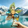 Ímã de Geladeira de Resina Criativa Impressão da Cidade Magnético 3D Souvenir Cultural de Turismo Presente
