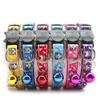 Collar de hebilla para gato mascota, collar de correa de gato y perro de dibujos animados, campana, collar ajustable anti-pérdida, accesorios de tracción