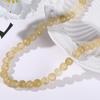 Pulsera de cuentas sueltas perforadas redondas de 8 mm con grietas de hielo de colores, joyería femenina DIY, accesorios hechos a mano
