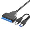 Cable Adaptador Externo USB 3.0 a Sata Easy Drive para Disco Duro Mecánico o de Estado Sólido Óptico de 2.5/3.5 pulgadas