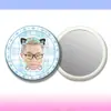 Espejo de Hojalata Tang Lingshan Espejo de Maquillaje Espejo Portátil Merchandising de Ventilador de Concierto Mismo Estilo de Tiktok